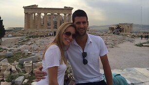 Novakas Džokovičius ir Jelena Ristič