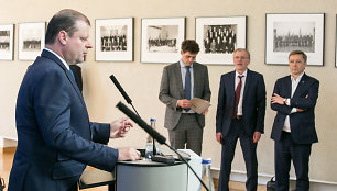 Saulius Skvernelis, Remigijus Žemaitaitis, Gediminas Kirkilas, Ramūnas Karbauskis