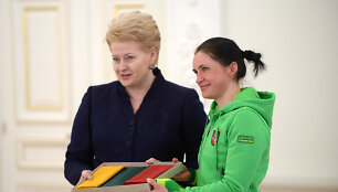 Dalia Grybauskaitė ir Diana Rasimovičiūtė