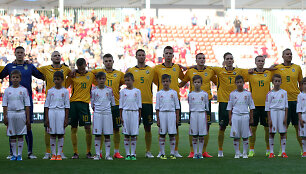 Futbolas: Vengrija - Lietuva