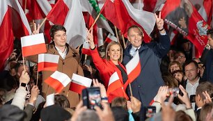 Marta Nawrocka Karolio Nawrockio rinkiminės kampanijos metu