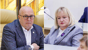 Visvaldas Matijo&scaron;aitis ir Jurgita Kupčinskienė