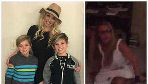 Britney Spears su sūnumis Seanu Prestonu ir Jaydenu Jamesu