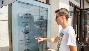 Panevėžys pasitinka turistus interaktyviai: įrengė naujovę Autobusų stotyje