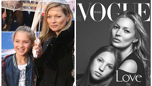 Kate Moss su dukra Lila Grace