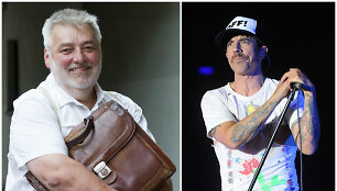Alfredas Bumblauskas ir Anthony Kiedis