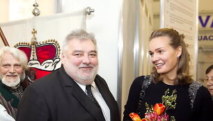Alfredas Bumblauskas ir Jurgita Jurkutė-&Scaron;irvaitė