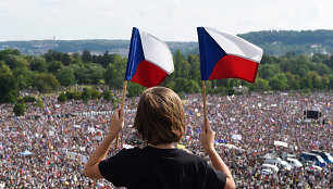 Protestas Čekijoje