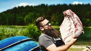 &bdquo;Viking the chef&ldquo; Vylius Blauzdavičius