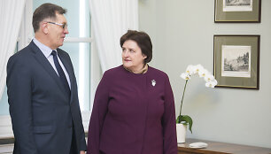 Algirdas Butkevičius ir Loreta Graužinienė