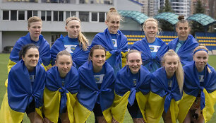 Ukrainos futbolininkės