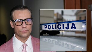 Andrius Kandelis, policija
