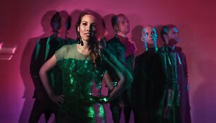  Latvijos indie roko grupė &bdquo;Astro'n'out&ldquo; 
