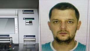 Policija ie&scaron;ko vieno i&scaron; bankomatus plė&scaron;usių moldavų
