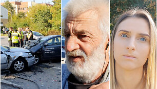 Masinė avarija Vilniuje ir jos liudininkai