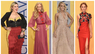 Elle King, Nicole Kidman, Carrie Underwood ir Jennifer Nettles