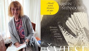 Rašytoja Kristín Steinsdóttir ir romanas „Šviesė“