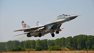 Bulgarijos naikintuvas MiG-29