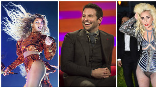 Beyonce, Bradley Cooperis ir Lady Gaga