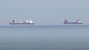 &bdquo;Sklendžiantys&ldquo; laivai Baltijos jūroje