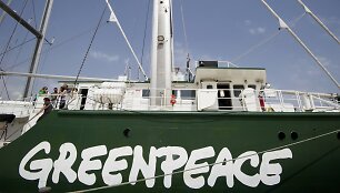 &bdquo;Greenpeace&ldquo; laivas