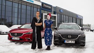 Atnaujintą &bdquo;Mazda6&ldquo; Lietuvoje pristatė japoni&scaron;ki personažai