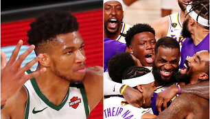 Giannis Antetokounmpo ir &bdquo;Los Angeles Lakers&ldquo;
