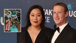 Priscilla Chan ir Markas Zuckerbergas