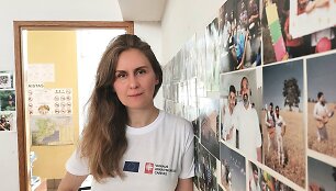 Pabradėje dirbanti Ieva Čičelytė
