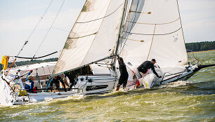 Kur&scaron;ių marių regata. 5-asis etapas.