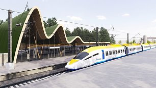 „Rail Baltica“ keleivinės stoties koncepcija