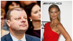 Saulius Skvernelis, Bar Refaeli 