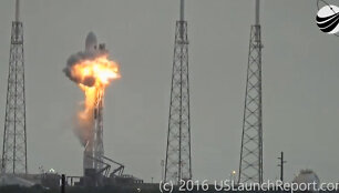 &bdquo;SpaceX&ldquo; raketos sprogimas