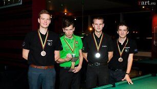 Vyrų grupės prizininkai