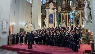 &Scaron;v. Jokūbo chorinės muzikos festivalio akimirka