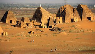 Piramidės Sudane