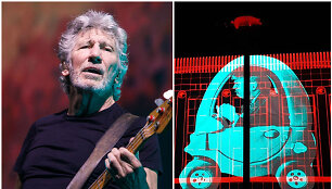 &bdquo;Pink Floyd&ldquo; legendos Rogerio Waterso koncertas Kaune 