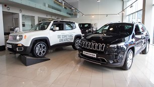 „Jeep Renegade“ ir „Jeep Cherokee“ pristatymas Lietuvoje