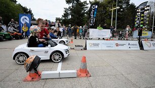 Vaikų elektromobilių varžybos