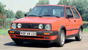 II kartos &bdquo;Volkswagen Golf GTi&ldquo;