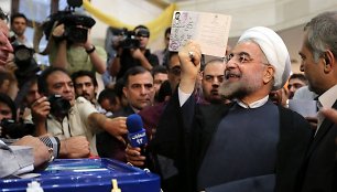 Hassanas Rouhani, kandidatas į Irano prezidentus