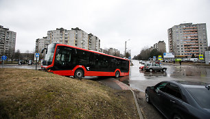 Autobuso avarija Kaune