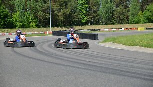 Vaikų gynimo dienai skirtas kartingo turnyras