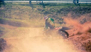 Motokroso &bdquo;Supertaurės&ldquo; antras etapas Utenoje, Alių trasoje