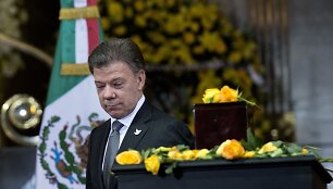 Kolumbijos prezidentas Juanas Manuelis Santosas