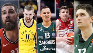 Jonas Valančiūnas, Domantas Sabonis, Paulius Jankūnas, Artūras Gudaitis, Laurynas Birutis