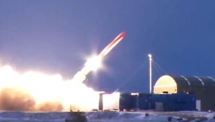 Tikėtinas raketos &bdquo;Burevestnik&ldquo; paleidimas 2018 m. 