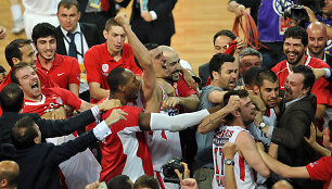 Martynas Gecevičius su Pirėjo &bdquo;Olympiakos&ldquo; klubu dusyk tapo Eurolygos čempionu.