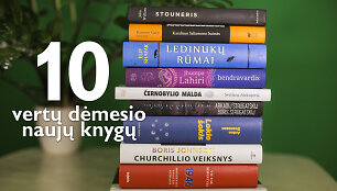 10 vertų dėmesio naujų knygų