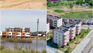 &bdquo;Horizontų&ldquo; kvartalas dabar (d.) ir 2024 m. balandžio gale